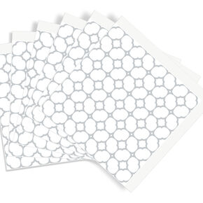 selbstklebende Wandfliesen Wall Tiles Bloomy Grid (6er Set)